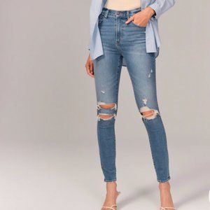 Abercrombie & Fitch Super Skinny Ultra High Rise
